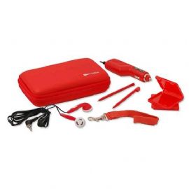 NDS-13RD 11 IN 1 TRAVEL PACK 3DS/DSI/DS LITE COLORE ROSSO