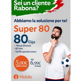 Super 80 Solo MNP, Anche Da Vodafone